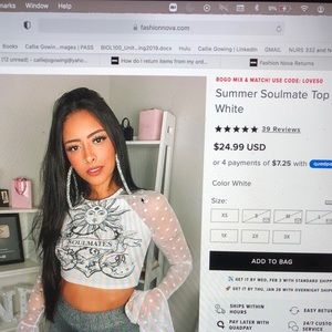 Summer Soulmate Top size large